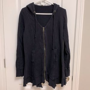 XCVI black hooded sweatshirt - Large